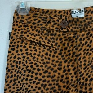 Moschino Wild Animal Print Trousers